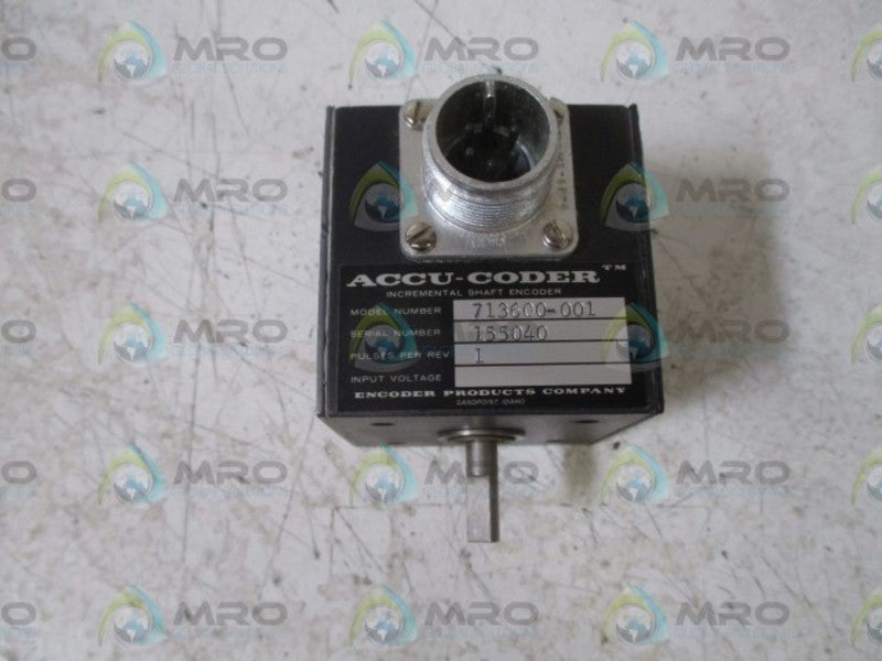 ENCODER PRODUCTS 713600-001ACCU-CODER  UNMP