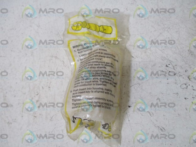 LOT OF 6 WOODHEAD 2547 PLUG NSNP IN A FACTORY BAG