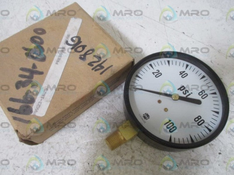 USG FVX23-1025 GAUGE 0-100PSI  NSMP