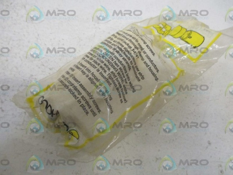 LOT OF 10 WOODHEAD 2547 CONNECTOR SUPER-SAFEWAY 15A 125V FACTORY BAG
