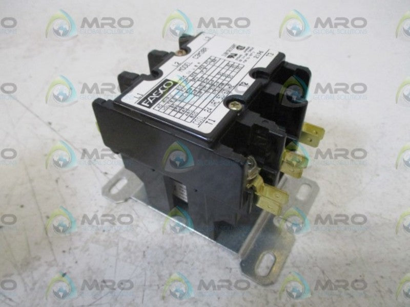 FASCO C3M30A MAGNETIC CONTACTOR DEFINITE PURPOSE  NSMP