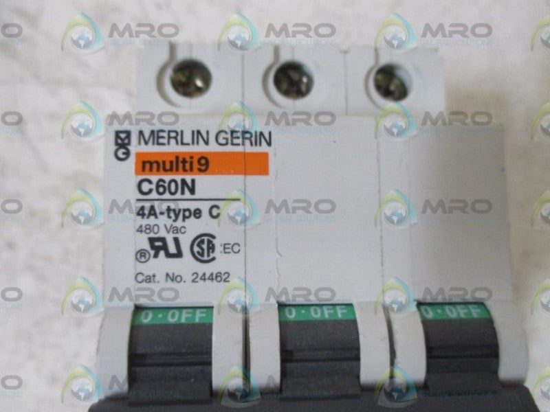 MERLIN GERIN 24462 CIRCUIT BREAKER 4A  UNMP