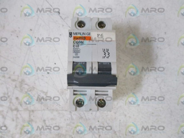 MERLIN GERIN 24268 CIRCUIT BREAKER 10A  UNMP