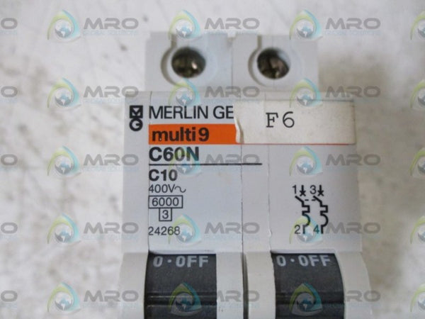 MERLIN GERIN 24268 CIRCUIT BREAKER 10A  UNMP