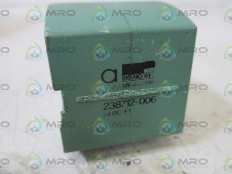 ASCO 238712-0006 SOLENOID COIL  UNMP