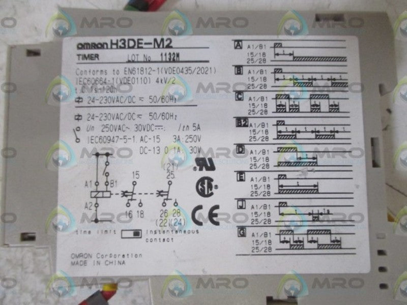 OMRON H3DE-M2 TIMER  UNMP