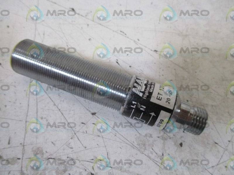 NAMCO ET 120-32420 PROXIMITY SENSOR  UNMP