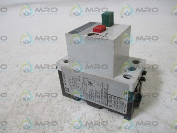 TELEMECANIQUE GV1-M07 CIRCUIT BREAKER 1.6-2.5A 660V  UNMP
