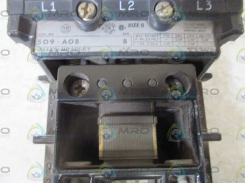 INDUSTRIAL SPARE PART 509-AOB SER. B UNMP
