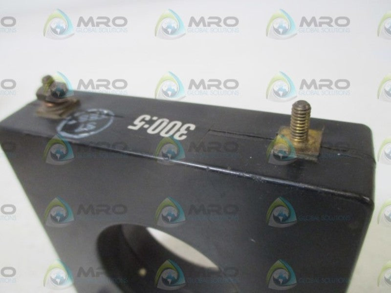 INSTRUMENT TRANSFORMERS INC. 6 SFT-301 UNMP