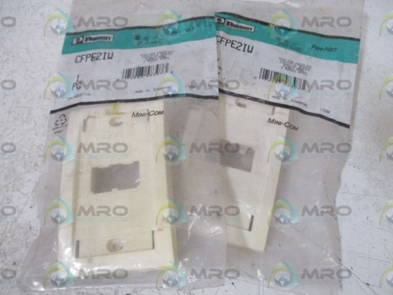 LOT OF 2 PANDUIT CFPE2IW NSMP