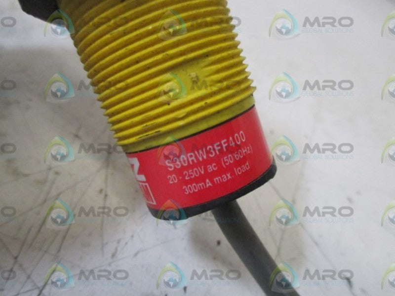 BANNER ENGINEERING S30RW3FF400 UNMP