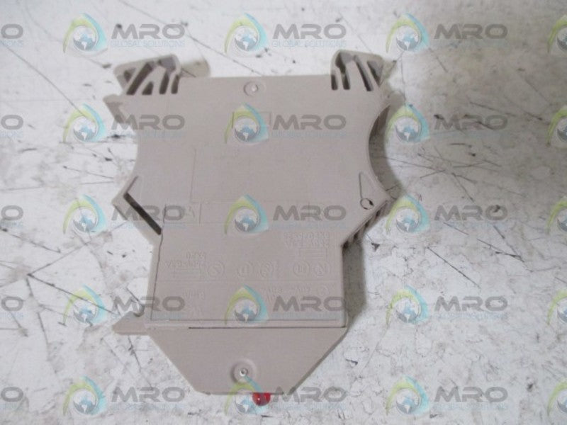 LOT OF 40 WEIDMULLER WS1 6/LD 60 AC NSMP