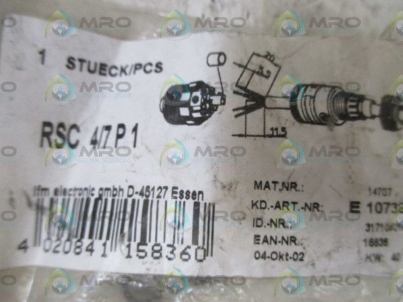 IFM EFECTOR RSC4/7P1 NSMP