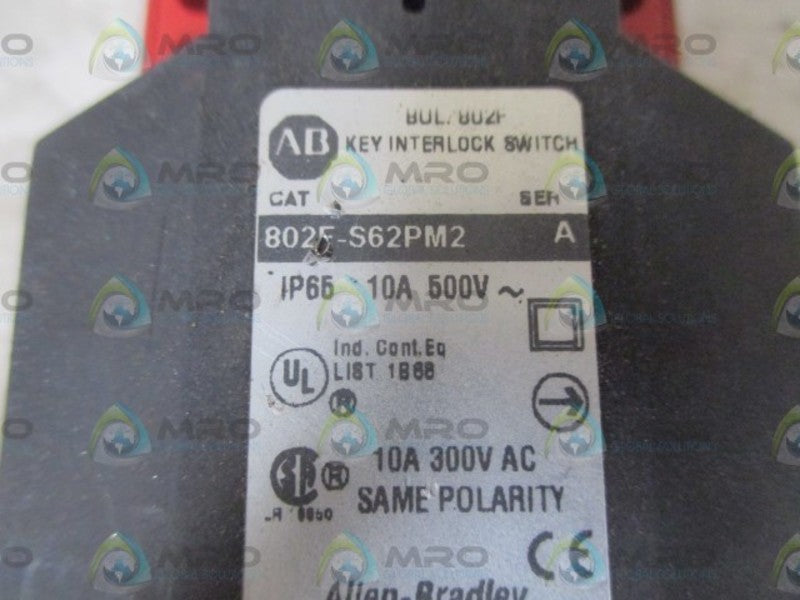 INDUSTRIAL SPARE PART 802F-S62PM2 SER. A UNMP