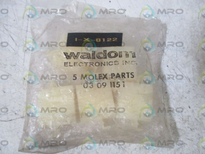 LOT OF 5 WALDOM 03 09 1151 NSFS