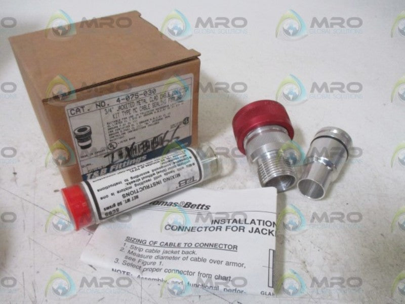THOMAS & BETTS 4-075-030 3/4" NSMP