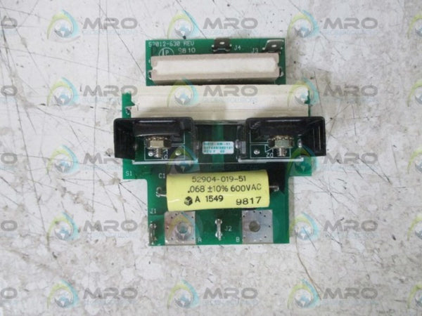 SQUARE D 52012-630 PC BOARD SNUBBER  NSNP