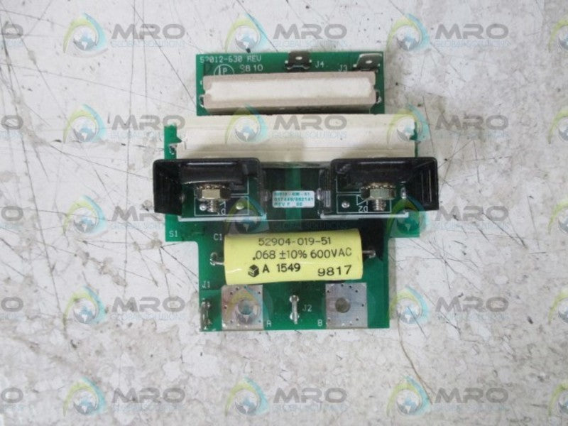 SQUARE D 52012-630 PC BOARD SNUBBER  NSNP
