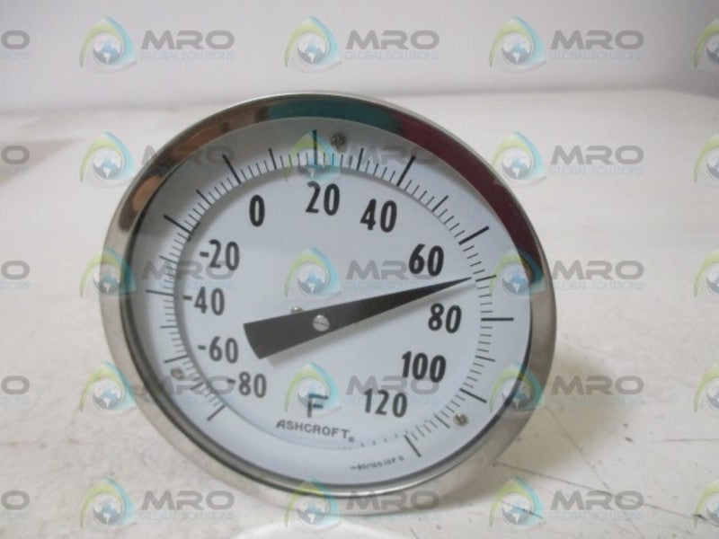 ASHCROFT 50EI60E150-80/120F 15" NSMP