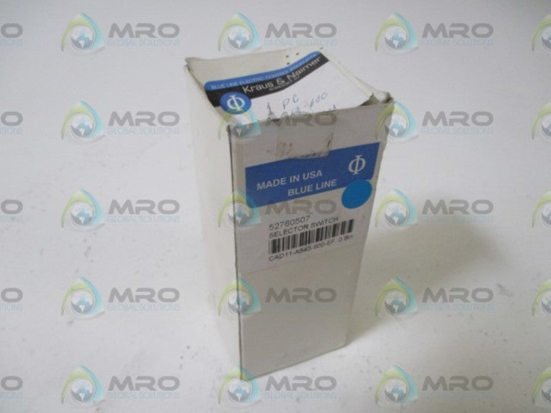 KRAUS & NAIMER CAD11-A543-600-EF
