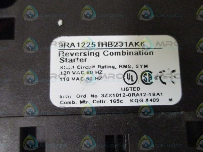 SIEMENS 3RA12251HB231AK6 NSNP
