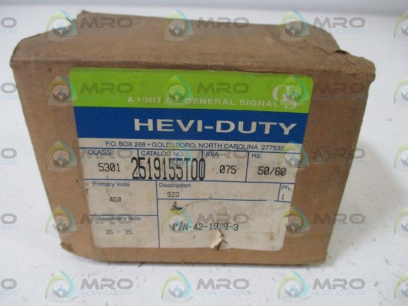 HEVI-DUTY 2519155T00 NSMP