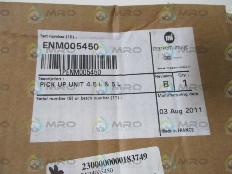 MARKEM-IMAJE ENM005450  NSMP