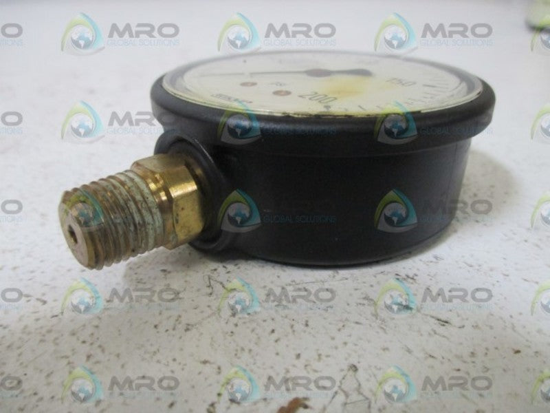 WIKA 9693726 TYPE 113.13 2.5" 0-200PSI  NSMP