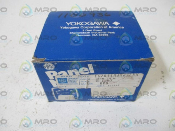 YOKOGAWA 162011MJMJ7LXX PANEL METET 0-1200  NSMP