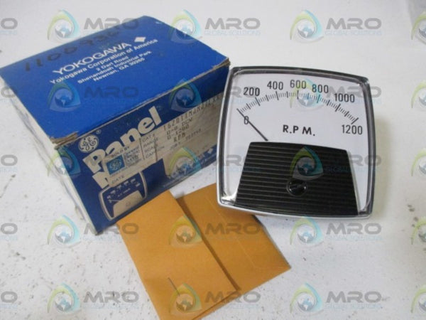 YOKOGAWA 162011MJMJ7LXX PANEL METET 0-1200  NSMP