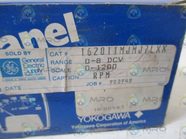 YOKOGAWA 162011MJMJ7LXX PANEL METET 0-1200  NSMP