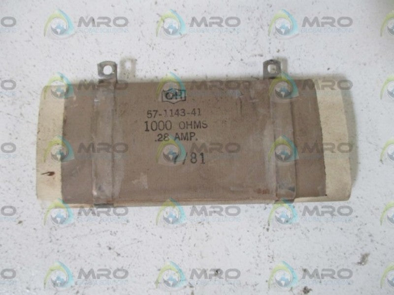CUTLER HAMMER 57-1143-41 NSNP