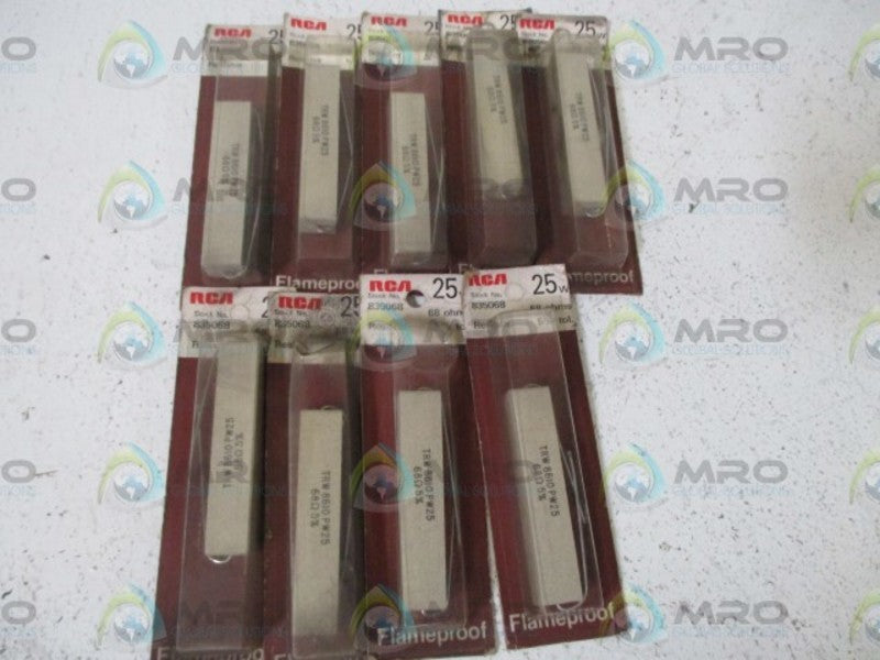 LOT OF 9 RCA 835068 NSMP