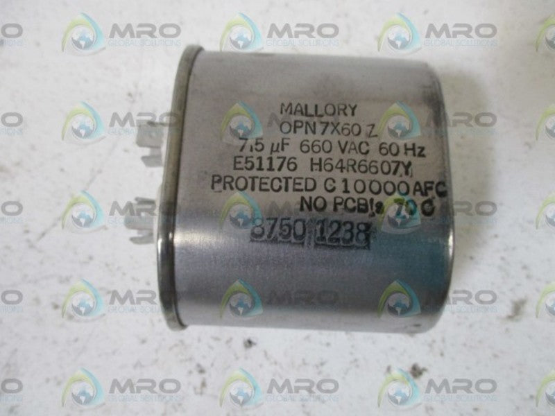 MALLORY OPN7X60 NSMP