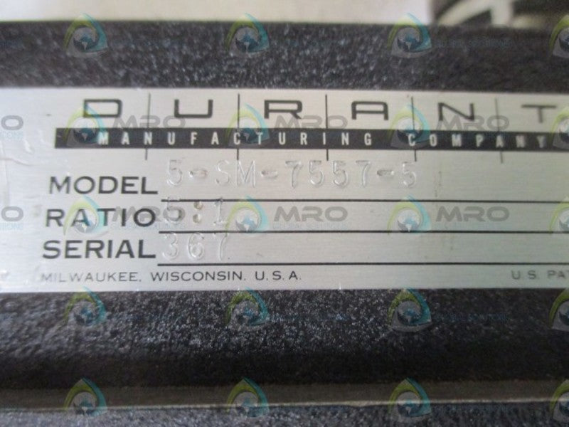 DURANT 5-SM-7557-5 UNMP