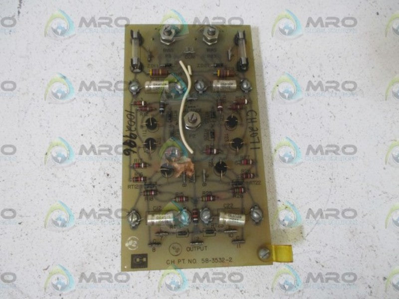 CUTLER HAMMER 58-3532-2 CIRCUIT BOARD  UNMP