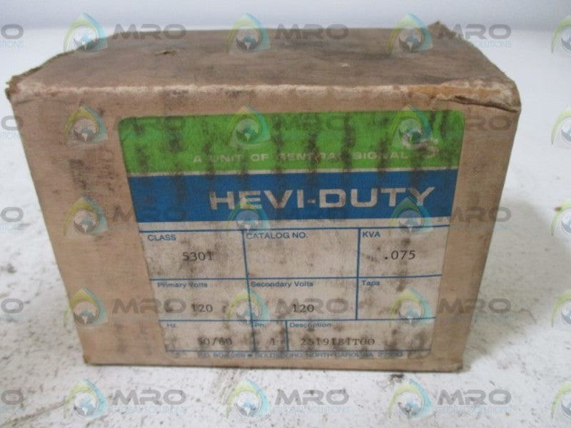 HEVI-DUTY 2519181T00 SZ0 NSMP