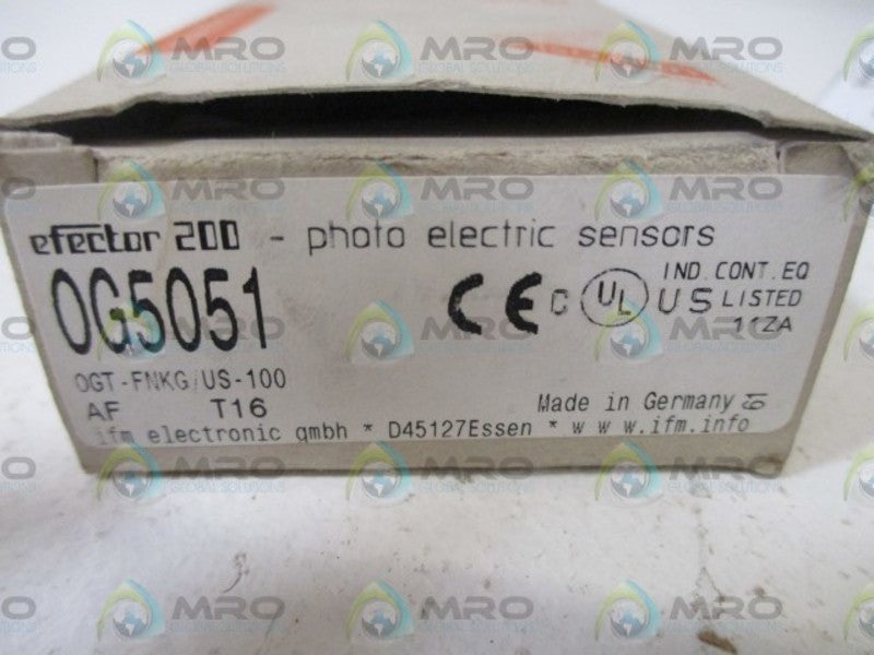 IFM EFECTOR OG5051 NSMP