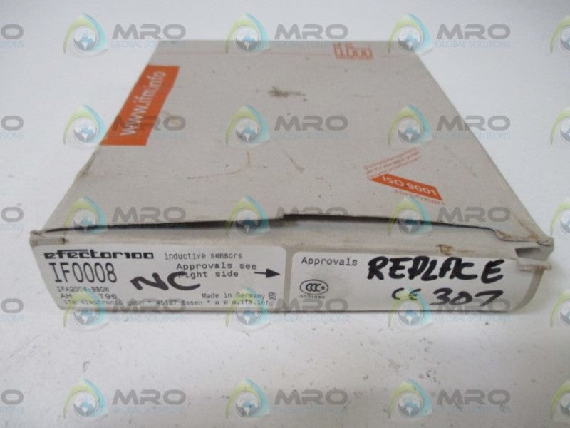 IFM EFECTOR IF0008 NSMP
