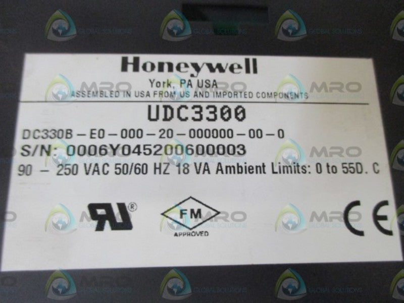HONEYWELL DC330B-E0-000-20-000000-00-0 UNMP