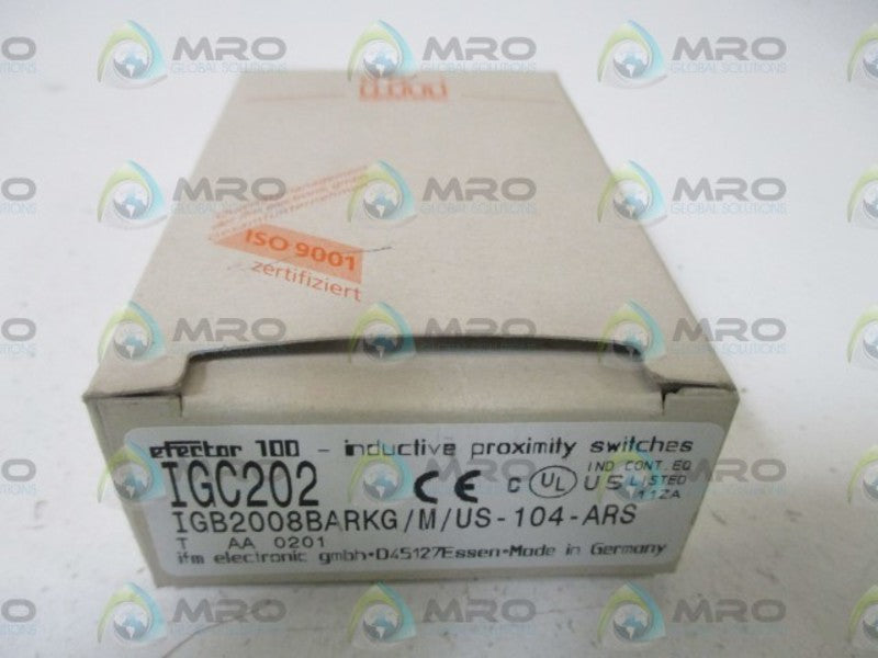 IFM EFECTOR IGC202 NSMP
