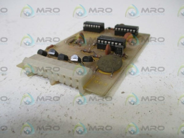 PARAMETRICS 600048 PC DRIVE BOARD  UNMP