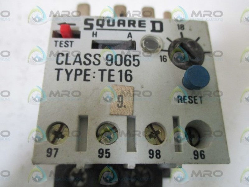 SQUARE D 9065-TE16 UNMP
