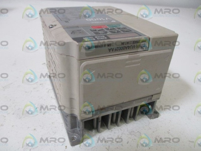YASKAWA CIRM-VU4A0002FAA FREQUENCY DRIVE  UNMP