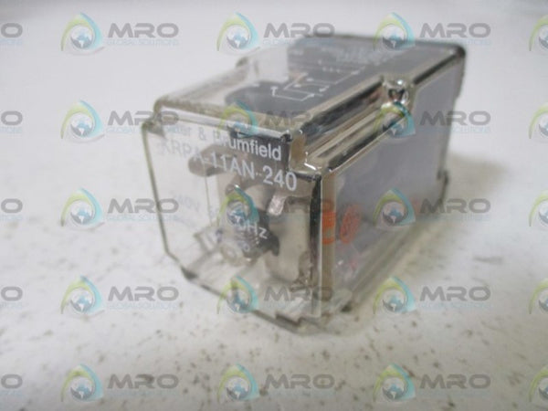 POTTER & BRUMFIELD KRPA-11AN-240 RELAY  NSNP IN  A BOX