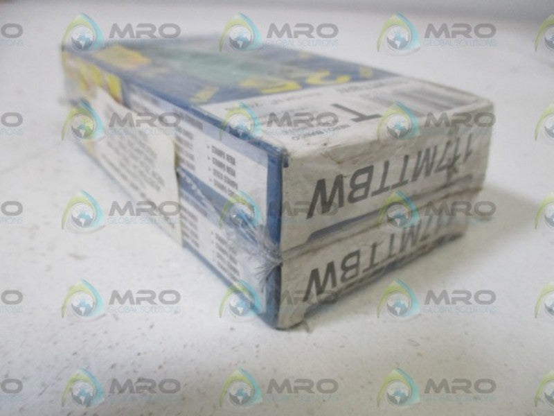 LOT OF 2 GRAFOPLAST 117MTTBW NSMP