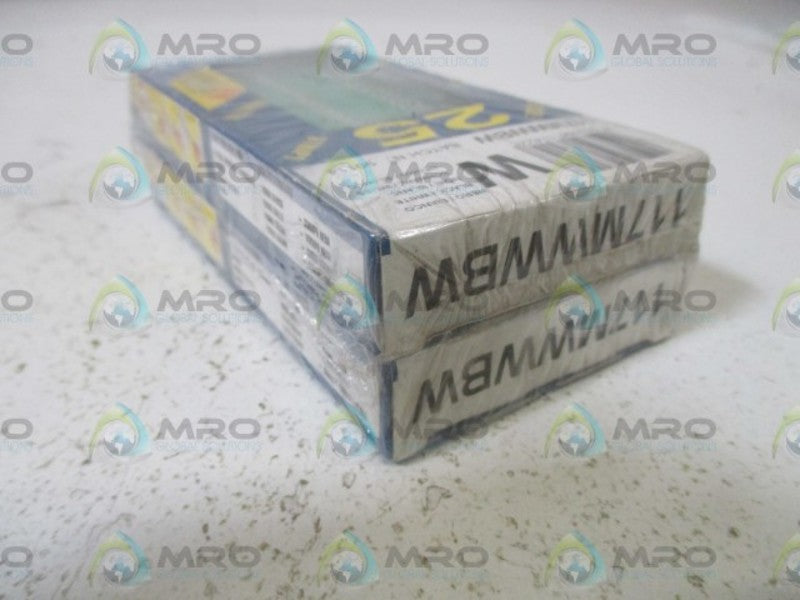 LOT OF 2 GRAFOPLAST 117MWWBW NSMP