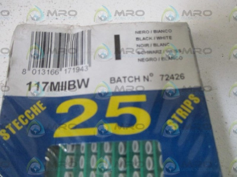 LOT OF 2 GRAFOPLAST 117MIIBW NSMP