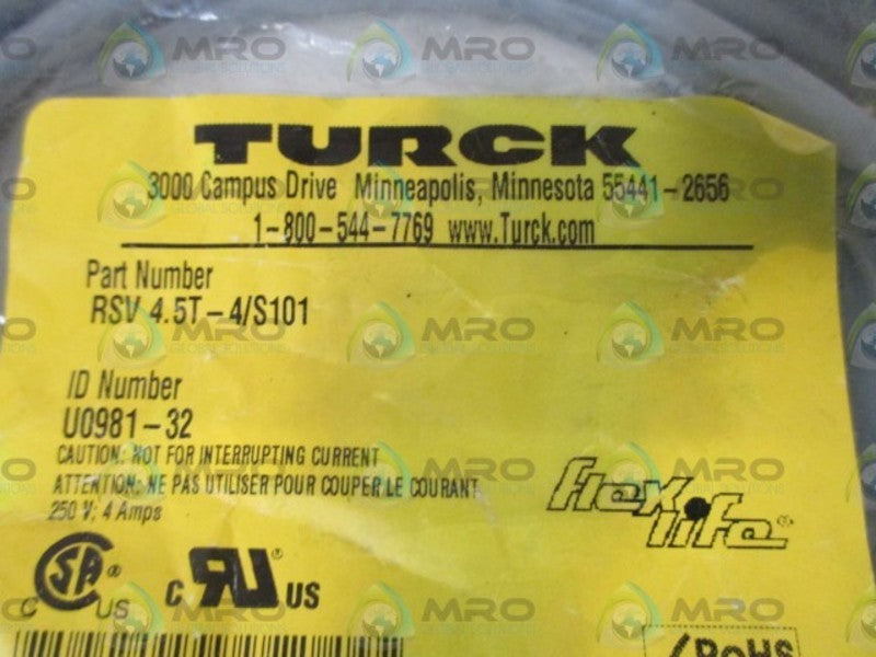 TURCK RSV 4.5T-4/S101 NSMP